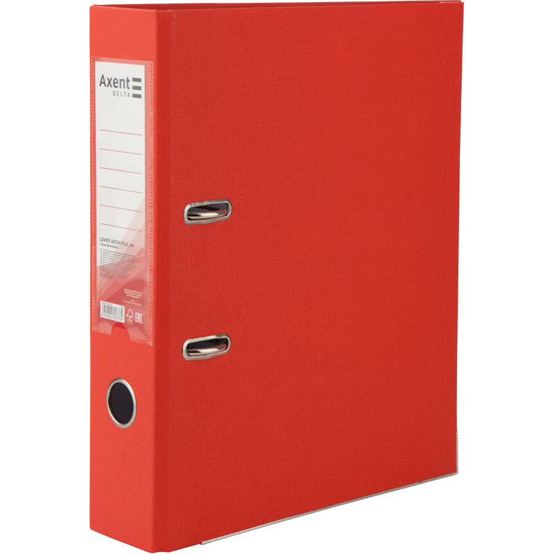 Папка-реєстратор AXENT DELTA (D1714-06C) А4, 75 мм, червона